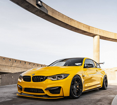 Фото дисков HRE S107SC на BMW 4/M4 (F32/F82)