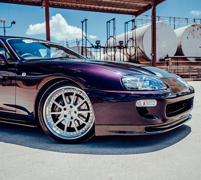 Фото дисков Strasse Wheels R10 Performance на Toyota Supra A80