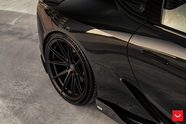 Фото дисков Vossen HFX-2 (5-Lug) Черный сатин на Lexus LC 500