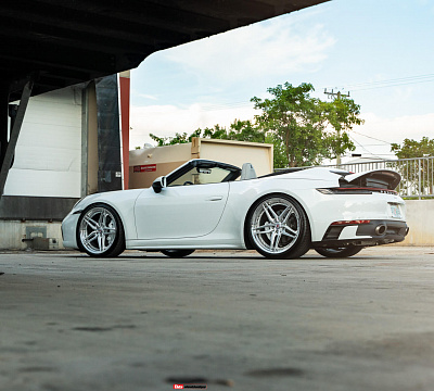 Фото дисков HRE S107SC на Porsche 911 VIII