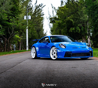 Фото дисков Anrky AN27 на Porsche 911 VIII