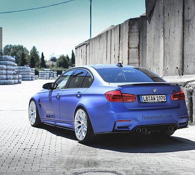 Фото дисков HRE RC100 на BMW 3/M3 (F3x/F80)