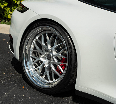 Фото дисков HRE 520 на Porsche 911 VIII