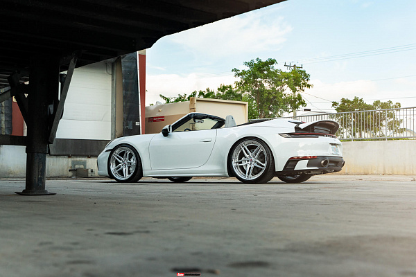 Фото дисков HRE S107SC Глянцевый лак на Porsche 911 VIII
