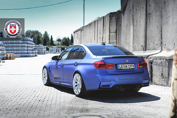Фото дисков HRE RC100 Глянцевый лак на BMW 3/M3 (F3x/F80)