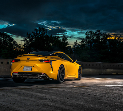 Фото дисков Vossen HF-1 на Lexus LC 500