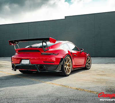 Фото дисков Vossen RS74 на Porsche 911 VII