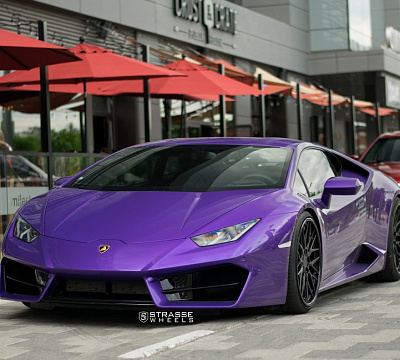 Фото дисков Strasse Wheels SV10M Deep Concave FS на Lamborghini Huracan