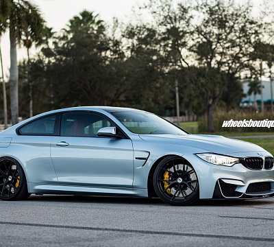 Фото дисков HRE P101 на BMW 4/M4 (F32/F82)