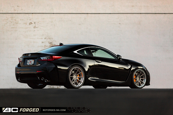 Фото дисков BC Forged HCS04 Матовый графит на Lexus RC