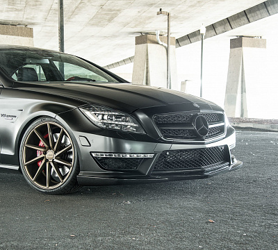 Фото дисков Vossen CVT на Mercedes-Benz CLS (C218)