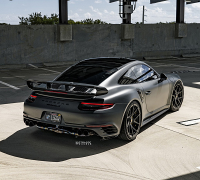 Фото дисков Strasse Wheels SM5RT Deep Concave Duoblock на Porsche 911 VII