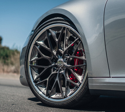 Фото дисков HRE S200 на Porsche 911 VIII