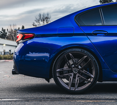 Фото дисков Brixton Forged BF01 на BMW 5/M5 (G30/F90)