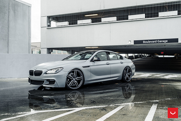 Фото дисков Vossen HF-1 Сатиновый графит на BMW 6/M6 (F06/F13/F12)