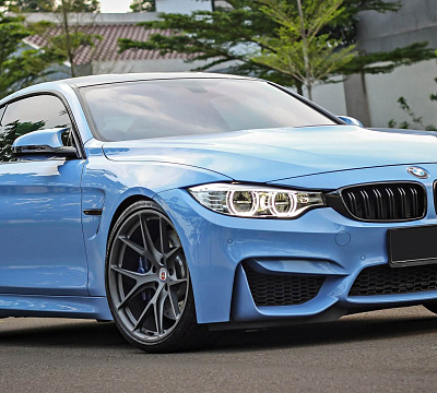 Фото дисков HRE P101 на BMW 4/M4 (F32/F82)