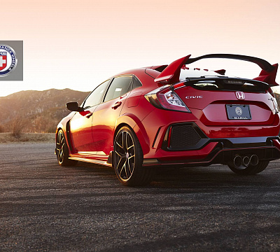 Фото дисков HRE R101 Lightweight на Honda Civic Type R FK8