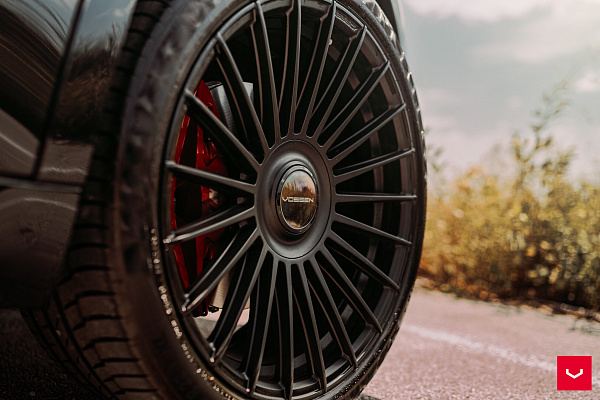 Фото дисков Vossen HF-8 Черный сатин на BMW X5/X5 M (G05/G18/F95)