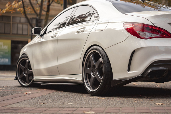 Фото дисков Motegi Racing CS5 Сатиновый графит на Mercedes-Benz CLA (C117, X117)