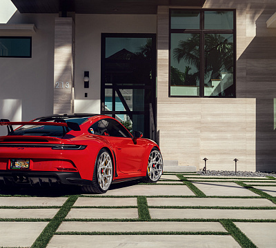 Фото дисков Vossen S21-07 на Porsche 911 VIII