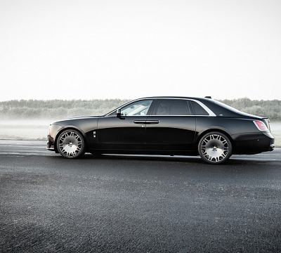 Фото дисков BRABUS Monoblock M (Platinum Edition) на Rolls-Royce Ghost II