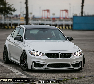 Фото дисков BC Forged RS43 на BMW 3/M3 (F3x/F80)