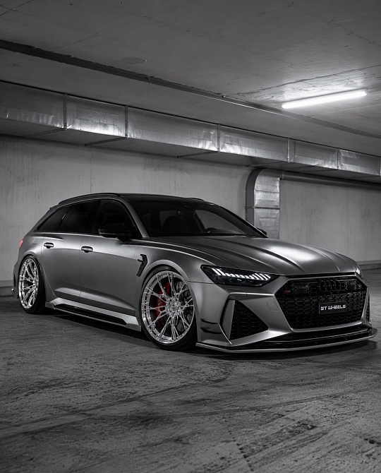 Фото дисков ST9 Полированный лак на Audi A/RS 6 (C8)