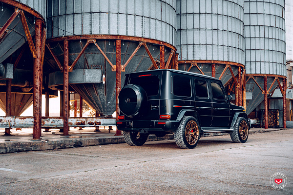 Фото дисков Vossen LC3-01 Сатиновая темная медь на Mercedes-Benz G-Class III
