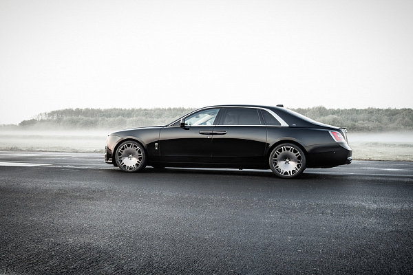 Фото дисков BRABUS Monoblock M (Platinum Edition) Глянцевый тонированный лак на Rolls-Royce Ghost II