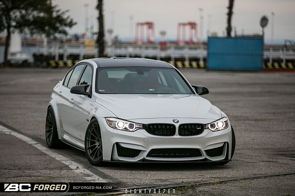 Фото дисков BC Forged RS43 Матовый графит на BMW 3/M3 (F3x/F80)