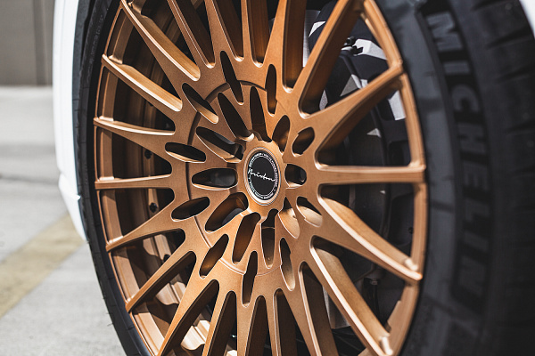 Фото дисков Brixton Forged HS1 Сатиновая медь на Audi E-tron