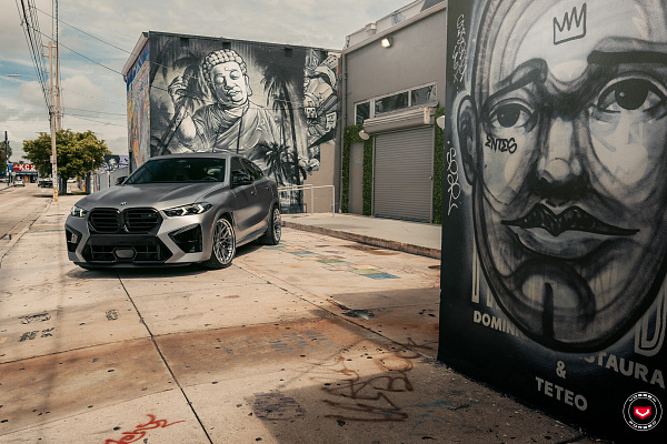 Фото дисков Vossen M-X3 (3-Piece) Сатиновый графит на BMW X6/X6 M (G06/F96)