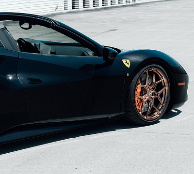 Фото дисков Anrky S1-X4 на Ferrari 812