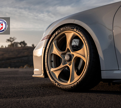 Фото дисков HRE 522M на Porsche 911 VIII