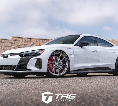 Фото дисков HRE P101SC на Audi E-tron GT
