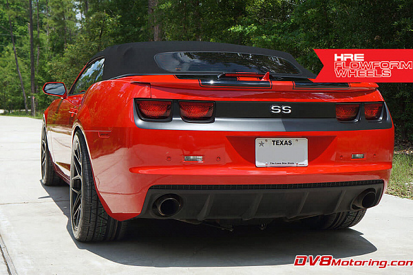 Фото дисков HRE FF01 Черный сатин на Chevrolet Camaro V