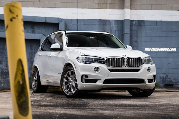 Фото дисков HRE S201H Сатиновый тонированный лак на BMW X5/X5 M (F15/F85)