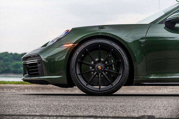 Фото дисков Brixton Forged R11-R Черный сатин на Porsche 911 VIII
