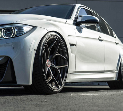 Фото дисков Brixton Forged PF5 на BMW 3/M3 (F3x/F80)