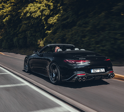 Фото дисков BRABUS Monoblock II Evo (Platinum Edition) на Mercedes-Benz SL (R232)