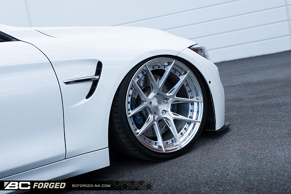 Фото дисков BC Forged HCA381 Глянцевый лак на BMW 4/M4 (F32/F82)