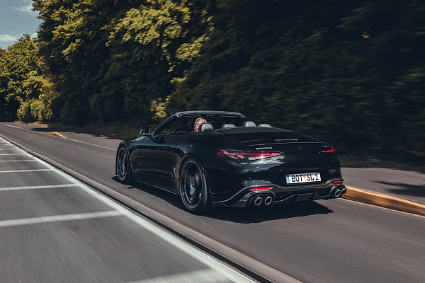 Фото дисков BRABUS Monoblock II Evo (Platinum Edition) Глянцевый тонированный лак на Mercedes-Benz SL (R232)