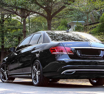 Фото дисков Vossen VFS-5 на Mercedes-Benz E-Class (W212, S212, C207)