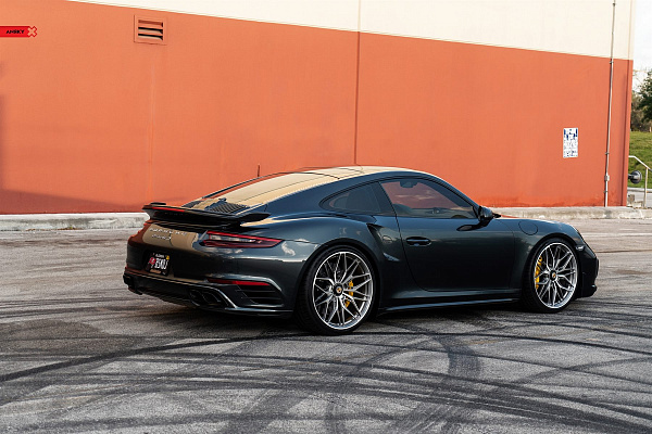Фото дисков Anrky S1-X1 Глянцевый тонированный лак на Porsche 911 VII