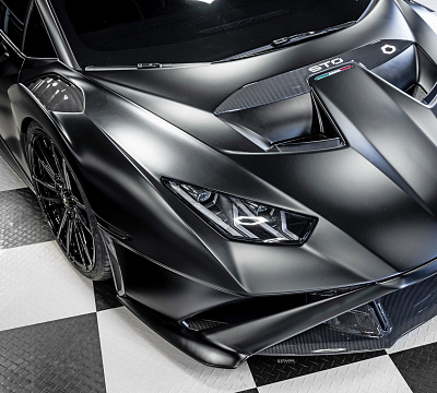 Фото дисков Strasse Wheels SV12 Deep Concave Duoblock на Lamborghini Huracan
