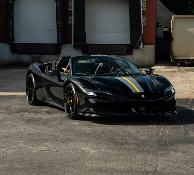 Фото дисков Anrky AN17 на Ferrari SF90