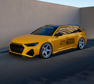 Фото дисков Brixton Forged TR05 AERO1 на Audi A/RS 6 (C8)