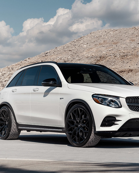 Фото дисков HF-2 Черный сатин на Mercedes-Benz GLC (X253, C253)