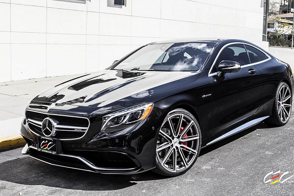 Фото дисков CEC C25 Сатиновый лак на Mercedes-Benz S-Class (W222, C217)