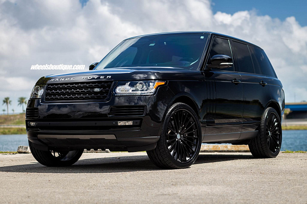 Фото дисков HRE S209 Черный сатин на Land Rover Range Rover IV